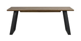 MELVILLE Esstisch Braun/Schwarz 210x95x75cm - ZEN ZONE