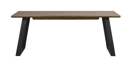MELVILLE Esstisch Braun/Schwarz 210x95x75cm - ZEN ZONE