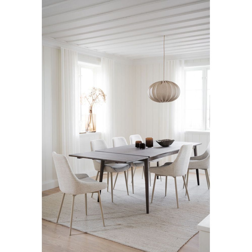 SIERRA Essstuhl Hellbeige/Beige 49x55x85cm - ZEN ZONE Furniture