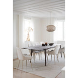 SIERRA Essstuhl Hellbeige/Beige 49x55x85cm - ZEN ZONE Furniture