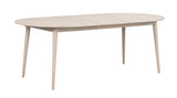 TYLER Esstisch Weiß pigmentiert 170x105x74cm - ZEN ZONE