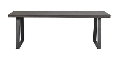 BROOKLYN Esstisch Dunkelbraun/Schwarz 220x95x75cm - ZEN ZONE
