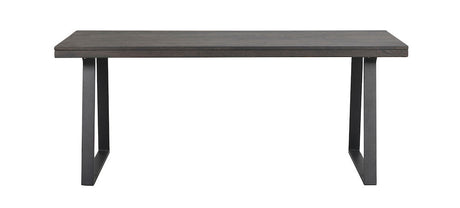 BROOKLYN Esstisch Dunkelbraun/Schwarz 170x95x75cm - ZEN ZONE