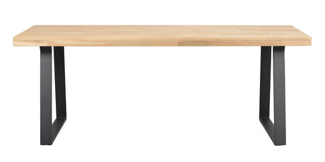 BROOKLYN Esstisch Eiche/Schwarz 170x95x75cm - ZEN ZONE