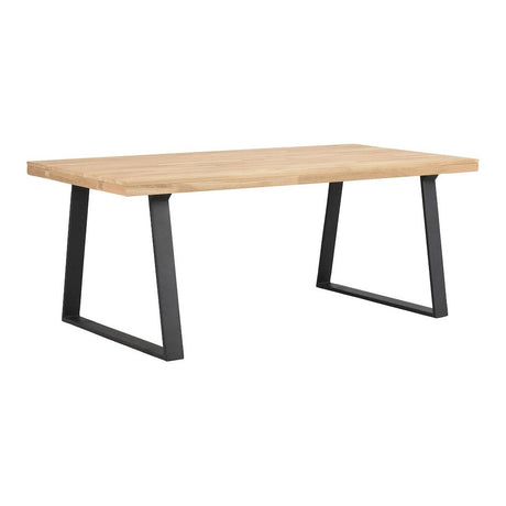 BROOKLYN Esstisch Eiche/Schwarz 170x95x75cm - ZEN ZONE