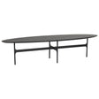 COLTON Couchtisch Schwarz 180x50x43cm - ZEN ZONE