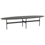 COLTON Couchtisch Schwarz 180x50x43cm - ZEN ZONE