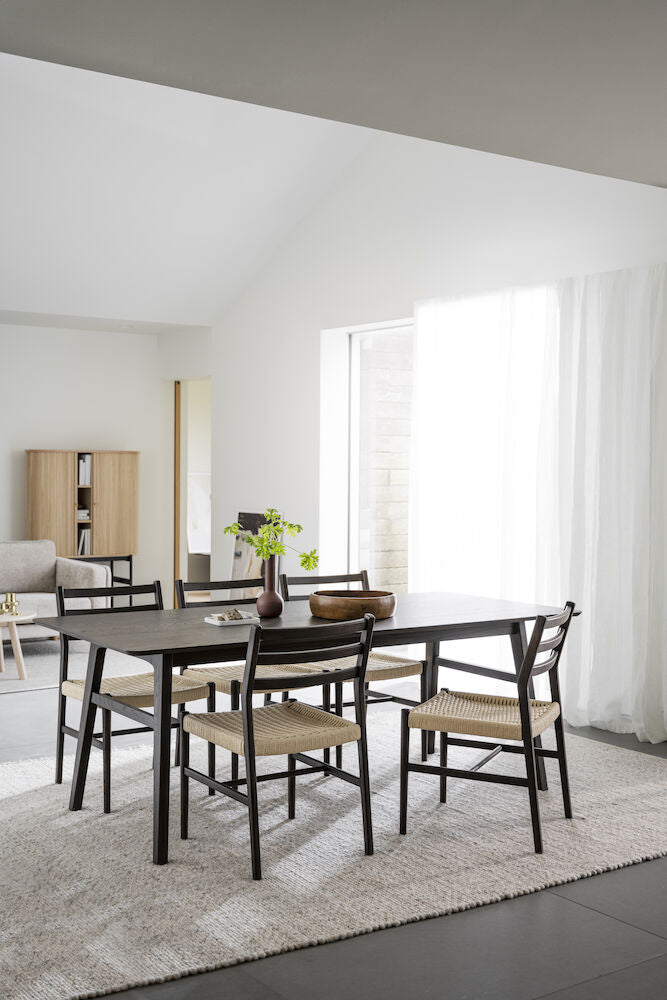 NAGANO Esstisch Braun 205x95x75cm - ZEN ZONE