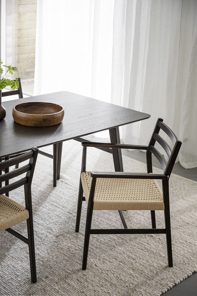 NAGANO Esstisch Braun 205x95x75cm - ZEN ZONE