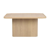 SULLIVAN Couchtisch Weiß pigmentiert 80x80x40cm - ZEN ZONE