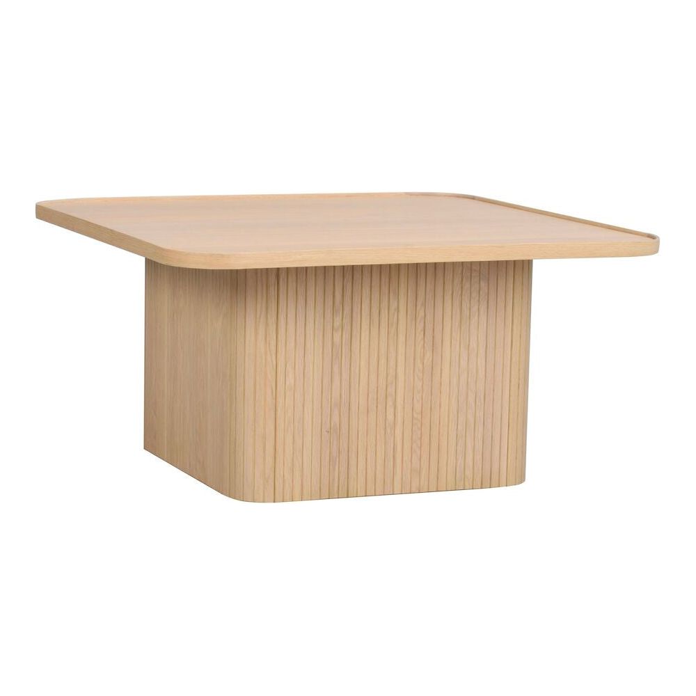 SULLIVAN Couchtisch Weiß pigmentiert 80x80x40cm - ZEN ZONE
