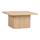 SULLIVAN Couchtisch Weiß pigmentiert 80x80x40cm - ZEN ZONE