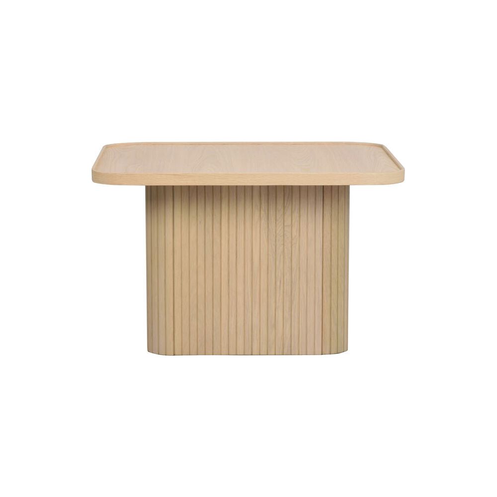 SULLIVAN Couchtisch Weiß pigmentiert 60x60x37cm - ZEN ZONE
