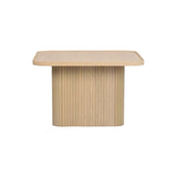 SULLIVAN Couchtisch Weiß pigmentiert 60x60x37cm - ZEN ZONE