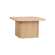 SULLIVAN Couchtisch Weiß pigmentiert 60x60x37cm - ZEN ZONE