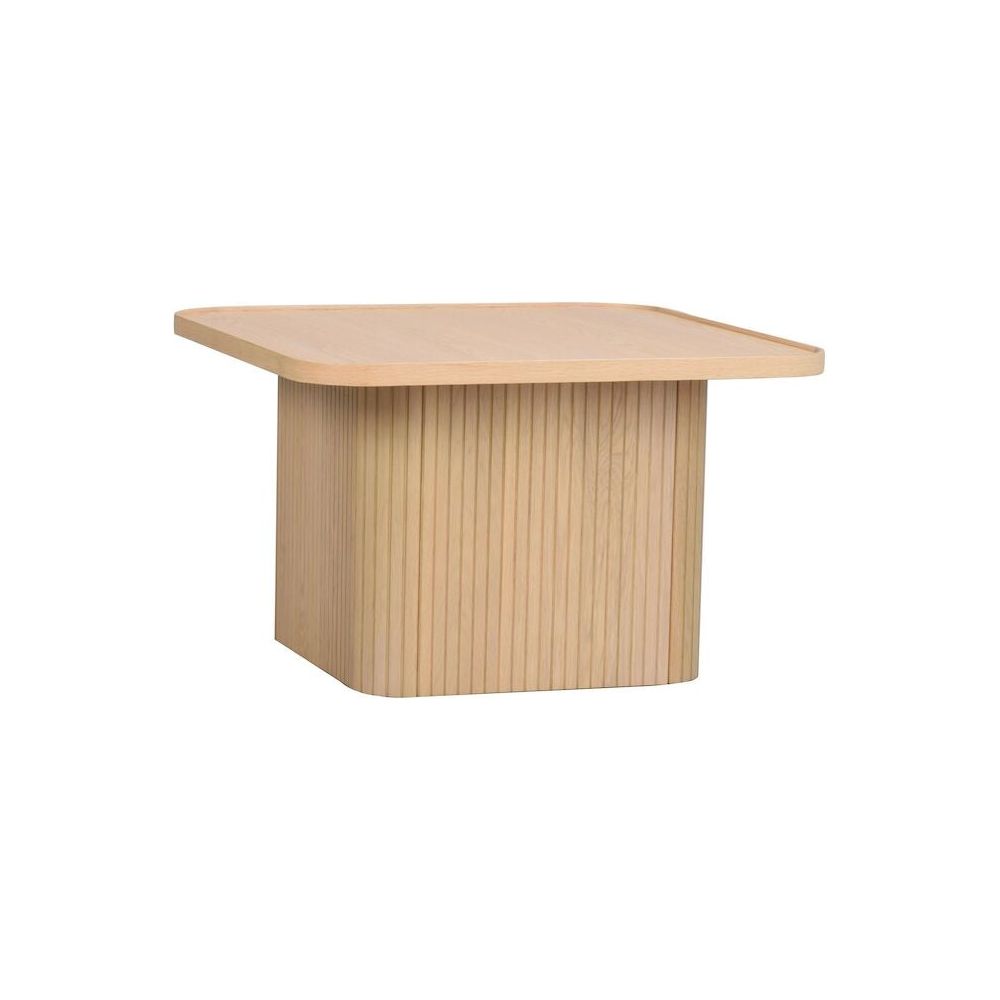 SULLIVAN Couchtisch Weiß pigmentiert 60x60x37cm - ZEN ZONE