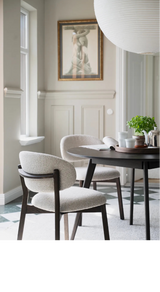 PATTERSON Essstuhl aus Eiche, 60x50x81 cm