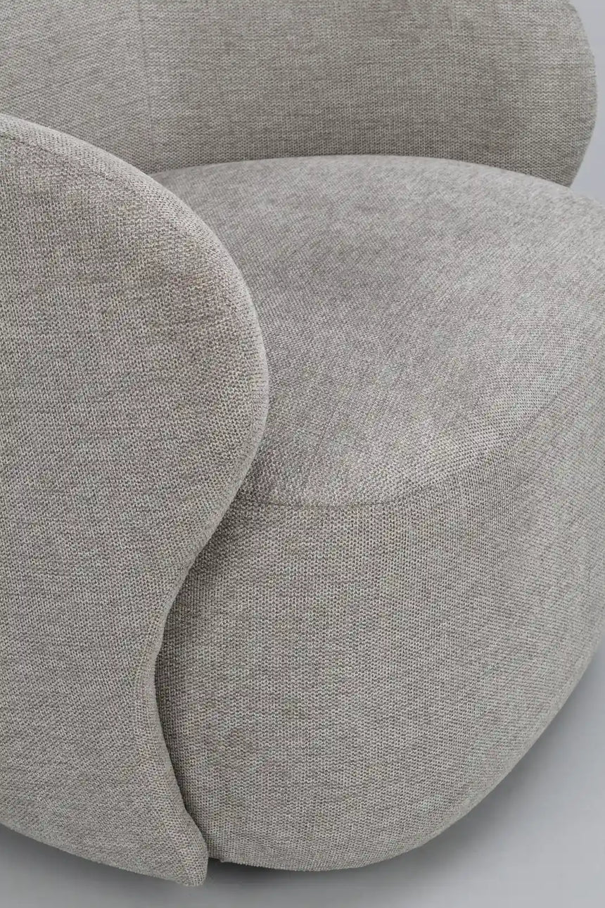 CHAPELTOWN Sofasessel Beige 80x76x80cm - ZEN ZONE Furniture