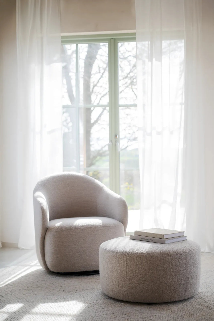 CHAPELTOWN Sofasessel Hellbeige 80x76x80cm - ZEN ZONE Furniture