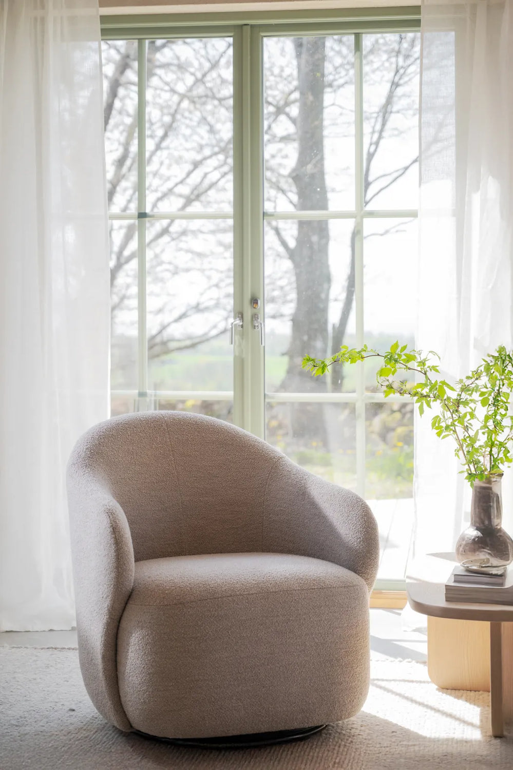 CHAPELTOWN Sofasessel Hellbeige 80x76x80cm - ZEN ZONE Furniture