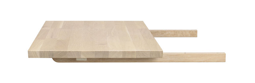 CARRADALE Ansteckplatte Weiß pigmentiert 50 cm - ZEN ZONE Furniture