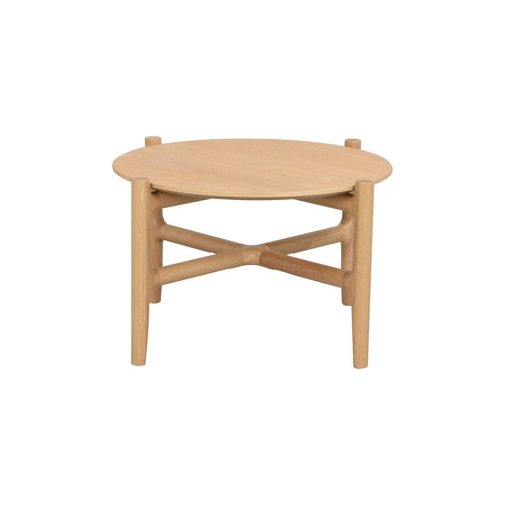 HOLTON Couchtisch Eiche 62x62x36cm - ZEN ZONE