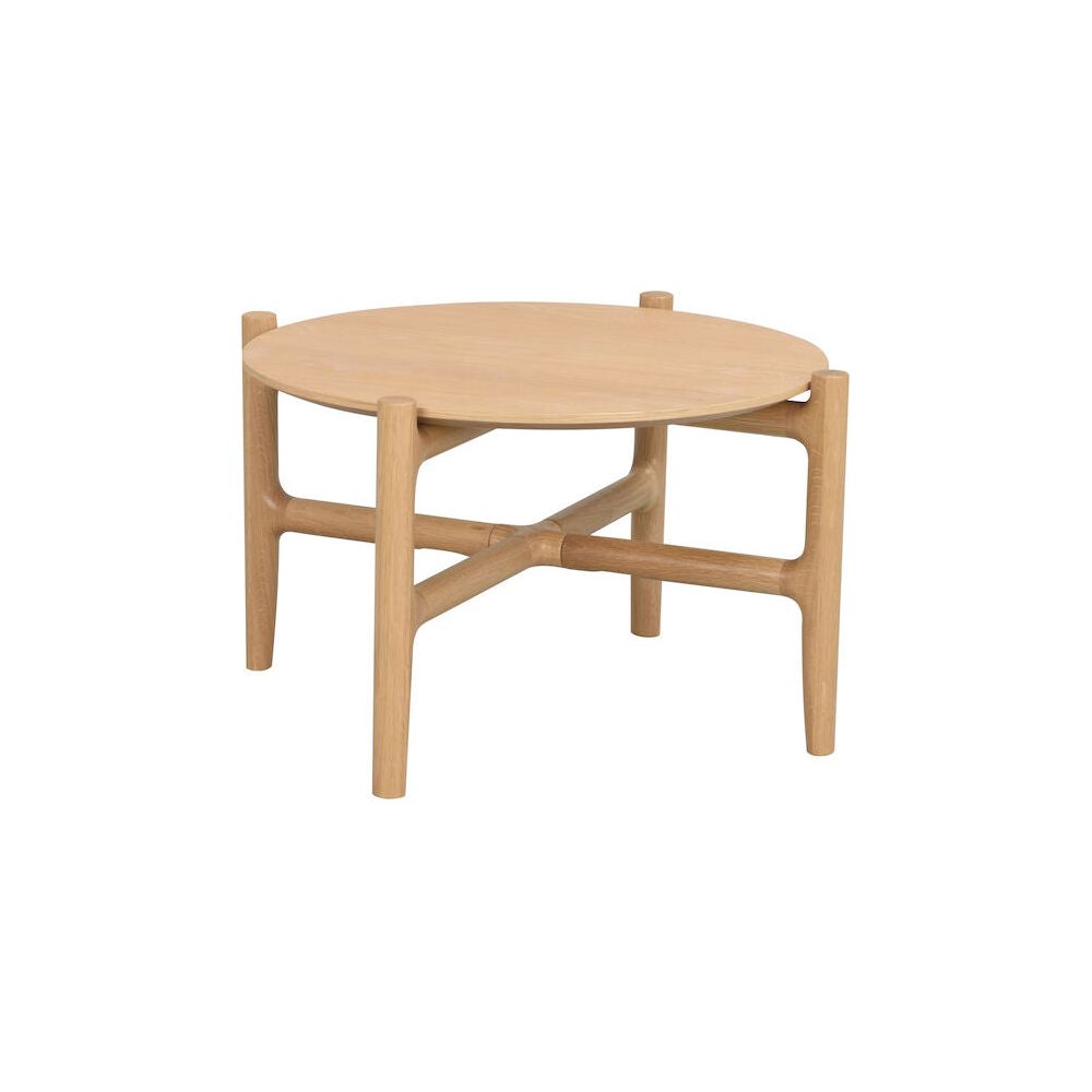 HOLTON Couchtisch Eiche 62x62x36cm - ZEN ZONE