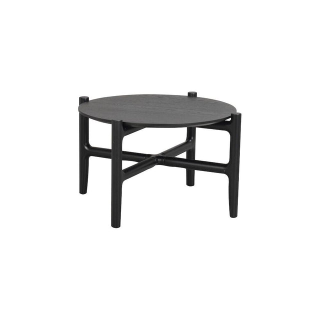 HOLTON Couchtisch Schwarz 62x62x36cm - ZEN ZONE