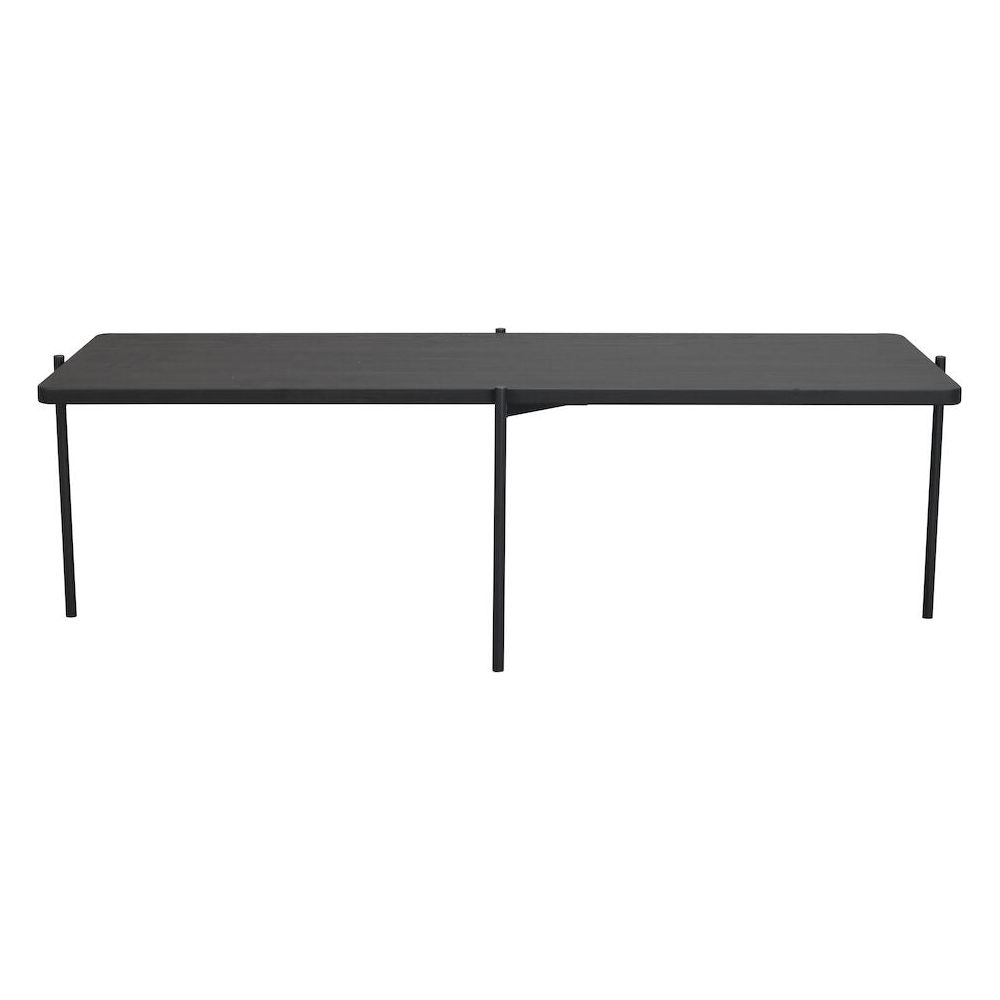 SHELTON Couchtisch Schwarz 145x60x45cm - ZEN ZONE