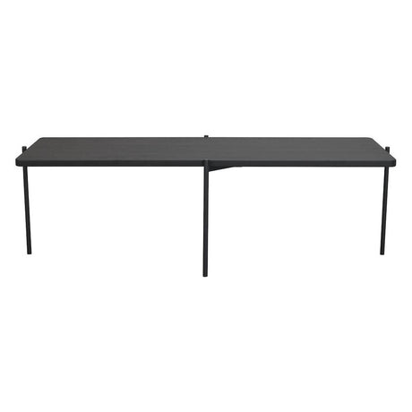 SHELTON Couchtisch Schwarz 145x60x45cm - ZEN ZONE