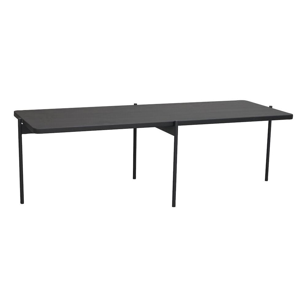 SHELTON Couchtisch Schwarz 145x60x45cm - ZEN ZONE