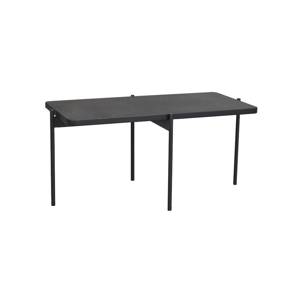 SHELTON Couchtisch Schwarz 95x50x45cm - ZEN ZONE