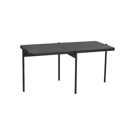 SHELTON Couchtisch Schwarz 95x50x45cm - ZEN ZONE