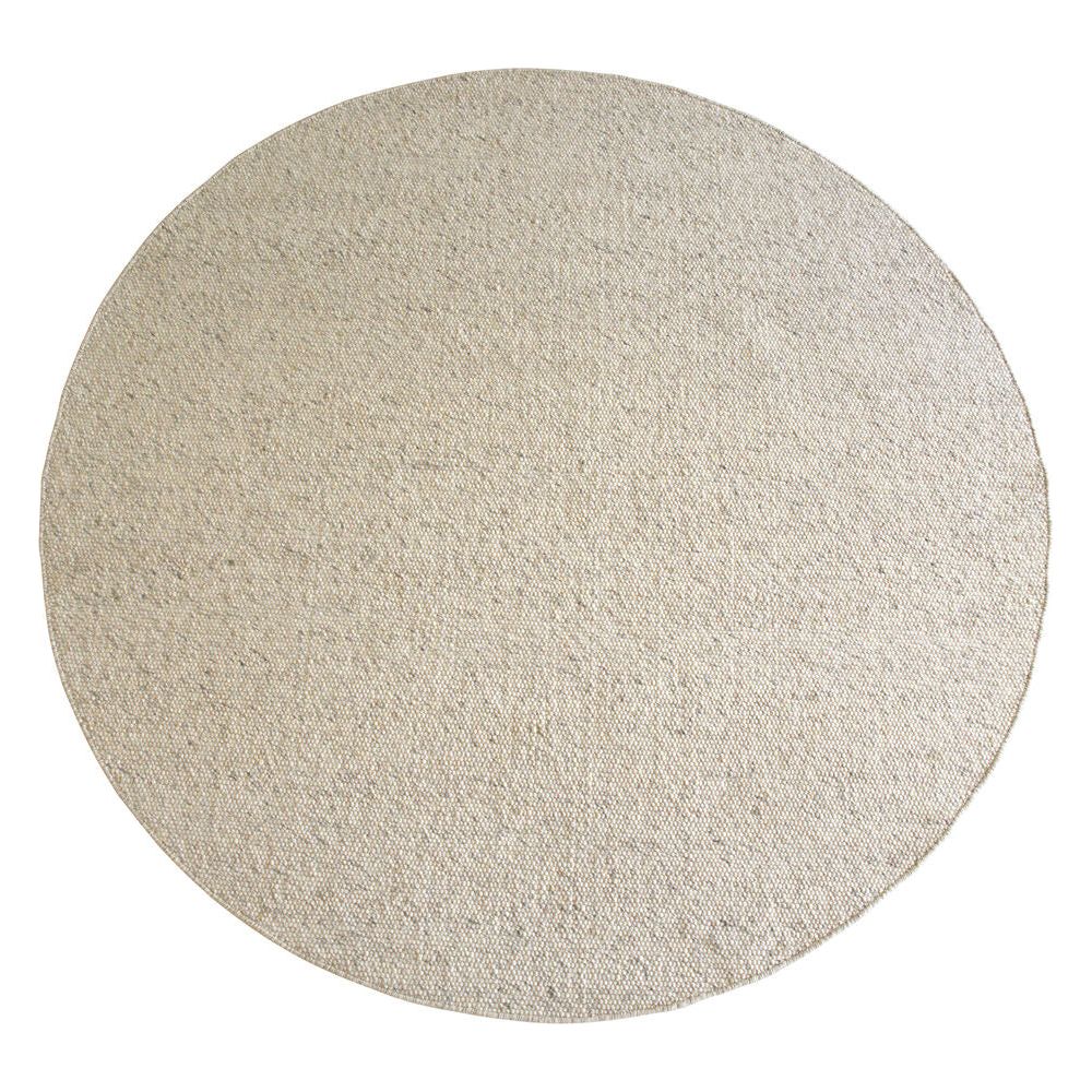 AUCKLAND Wollteppich Beige 250x250cm - ZEN ZONE Furniture