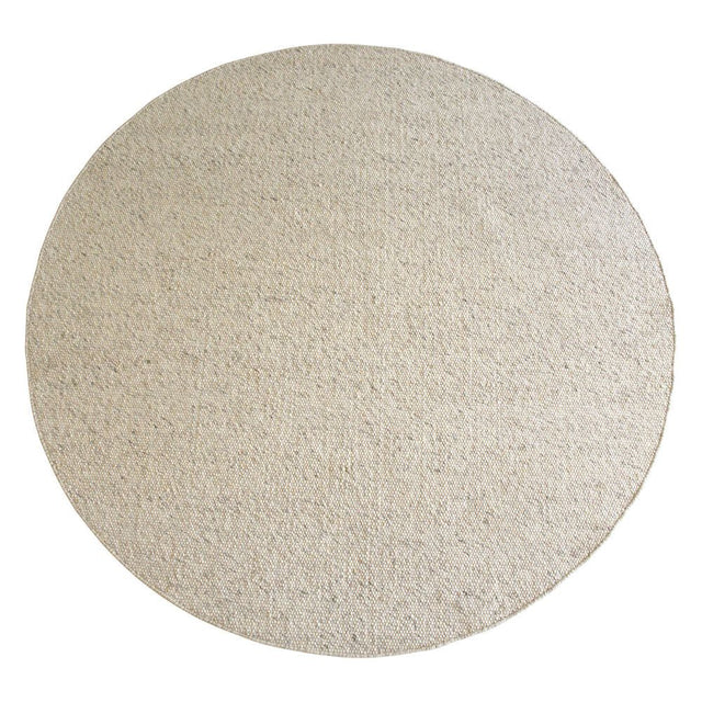 AUCKLAND Wollteppich Beige 250x250cm - ZEN ZONE Furniture