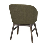 WINDHAM Esszimmerstuhl Grün/braun 57x62x80cm - ZEN ZONE