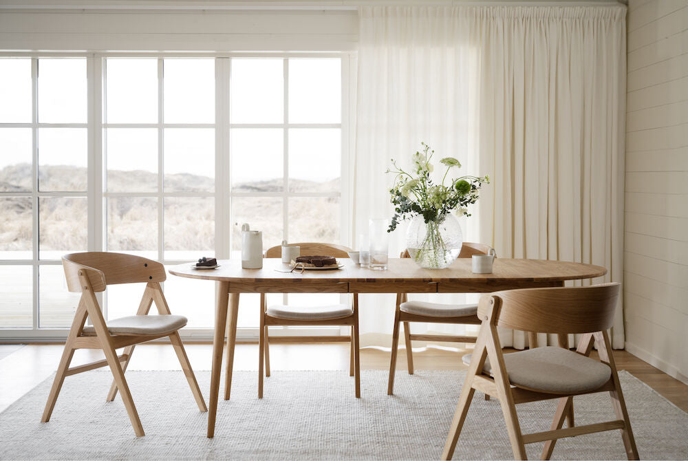 Tyler zusätzliche Einlegeplatte 40 cm in massiver Eiche - ZEN ZONE Furniture