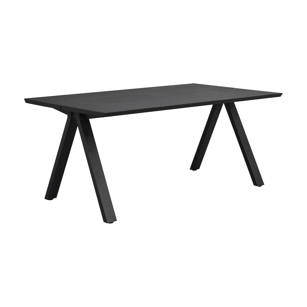 CARRADALE Esstisch Schwarz 170x100x75cm - ZEN ZONE