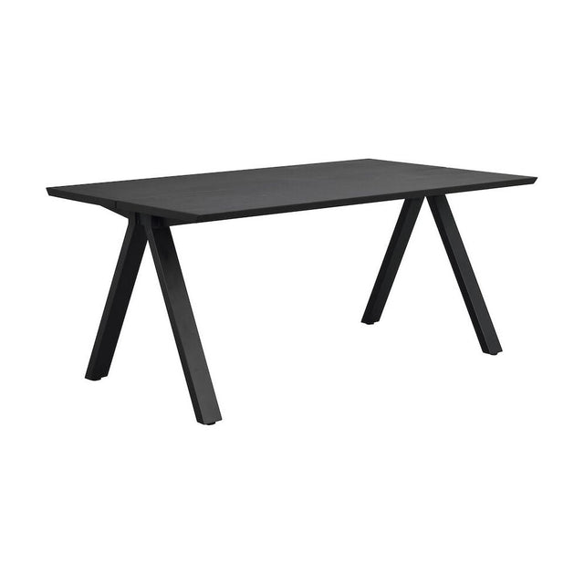 CARRADALE Esstisch Schwarz 170x100x75cm - ZEN ZONE