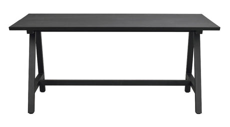 CARRADALE Esstisch Schwarz A-Beine 170x100x75cm - ZEN ZONE