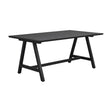 CARRADALE Esstisch Schwarz A-Beine 170x100x75cm - ZEN ZONE