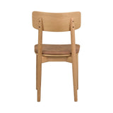 WOLCOTT Esszimmerstuhl Eiche/braun 45x49x84cm - ZEN ZONE