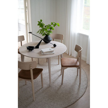 AUCKLAND Wollteppich Beige 250x250cm - ZEN ZONE Furniture
