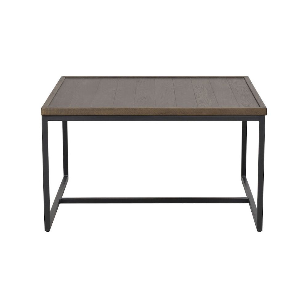 DEERFIELD Couchtisch Braun/Schwarz 70x70x40cm - ZEN ZONE