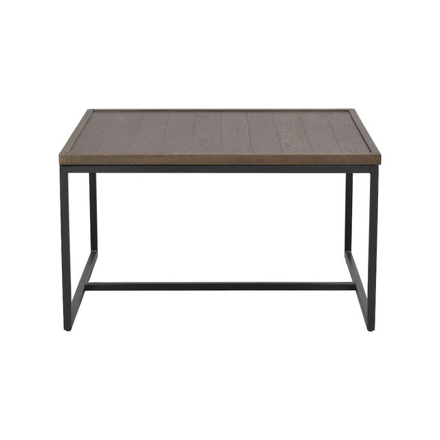DEERFIELD Couchtisch Braun/Schwarz 70x70x40cm - ZEN ZONE