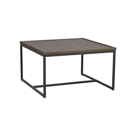DEERFIELD Couchtisch Braun/Schwarz 70x70x40cm - ZEN ZONE
