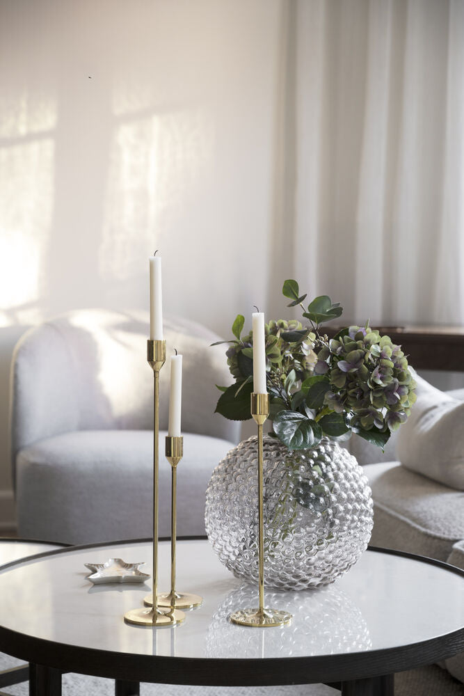 MARSDEN Couchtisch Rund Beige/braun 90x90x45cm - ZEN ZONE Furniture