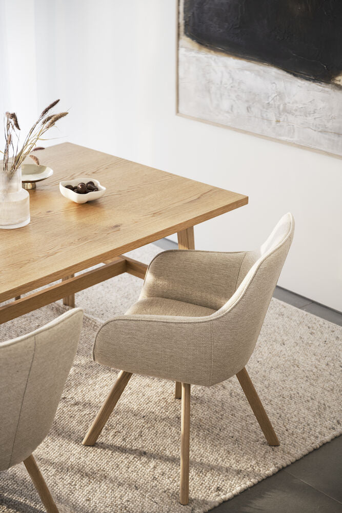 PLAINFIELD Esstisch Eiche 220x100x75cm - ZEN ZONE