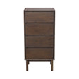 MACKAY Kommode Braun 45x38x92cm - ZEN ZONE Furniture