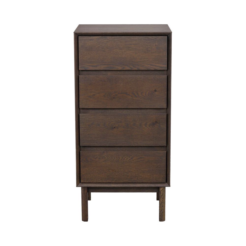 MACKAY Kommode Braun 45x38x92cm - ZEN ZONE Furniture